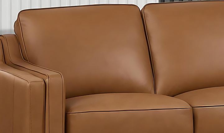 Bella Leather 3-Seater Sofa