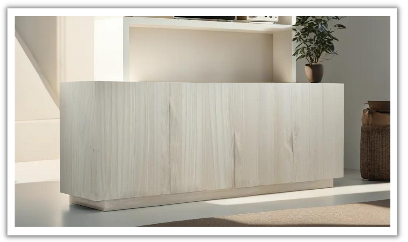 Bernhardt Alvarez Entertainment Wood Credenza From Bernhardt