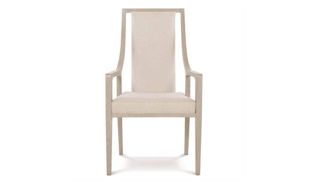 Bernhardt Axiom Polyester Upholstered Arm chair with Track Arms-Leahyco