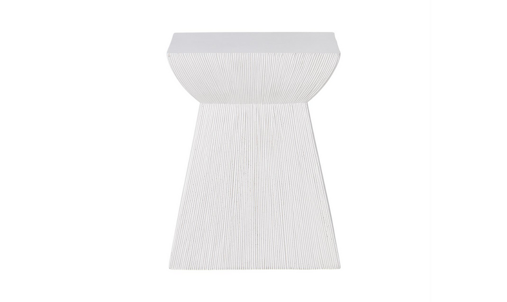 Bernhardt Casitas Accent Table In White-Leahyco