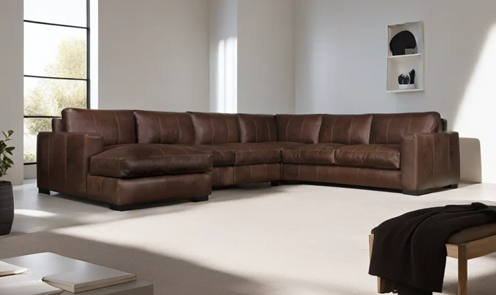 Bernhardt Dawkins 5 Pieces Sectional With Chaise