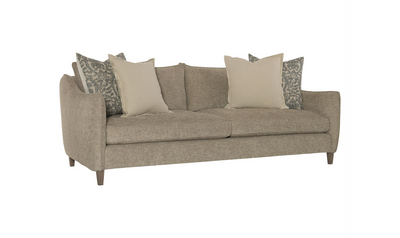 Bernhardt Joli 2 Seater Fabric Sofa in Brown