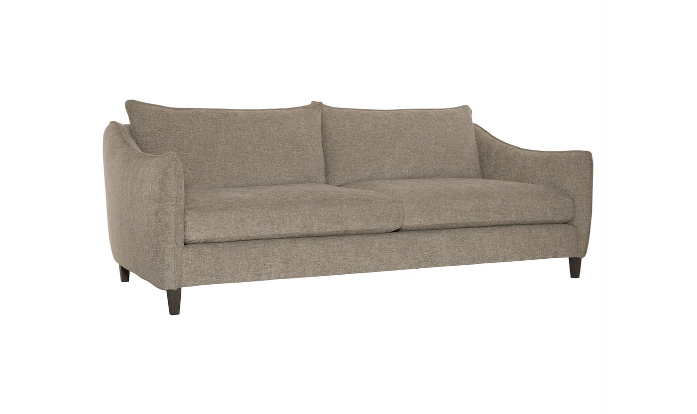 Bernhardt Joli 2 Seater Fabric Sofa in Brown