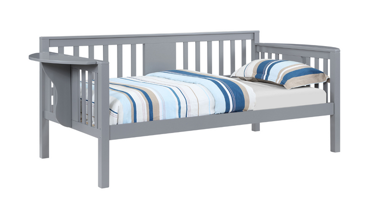 Bethany Twin Wood Daybed with Drop-down Tables-Leahyco