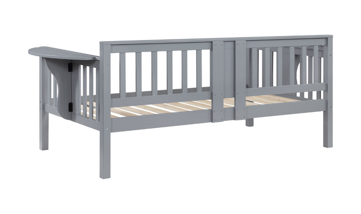 Bethany Twin Wood Daybed with Drop-down Tables-Leahyco