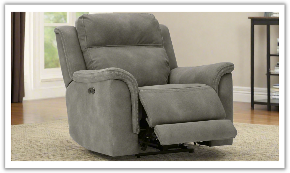 Brandon Power Recliner with Adjustable Headrest & USB Port-Leahyco