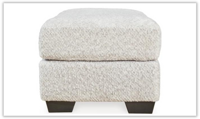 Modern Heritage Brebryan Flannel Fabric Ottoman