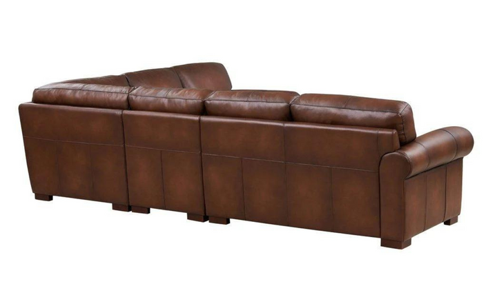 Brookfield 4-Pieces Leather Sectional Sofa