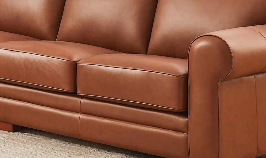 Brookfield 4-Pieces Leather Sectional Sofa