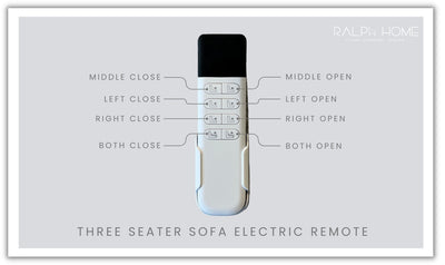 Bugatti Three Seater Electric Sleeper with remote