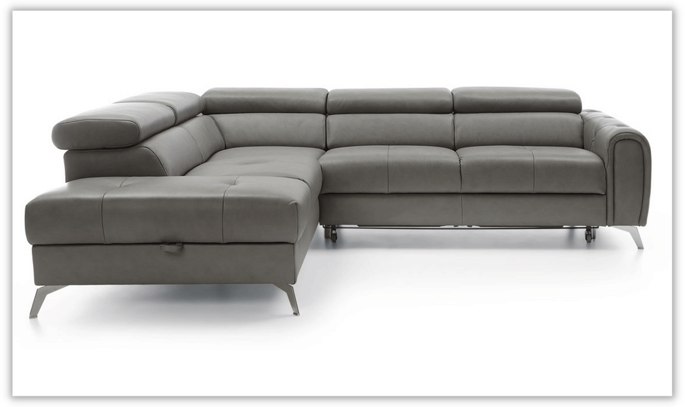 Camelia Sectional with Bed and Storage