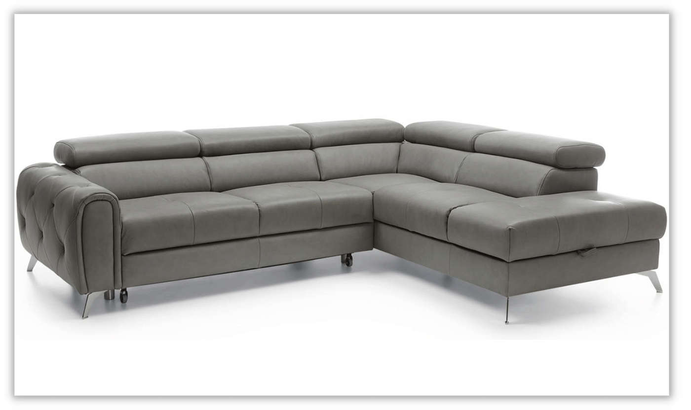 Camelia Sectional with Bed and Storage