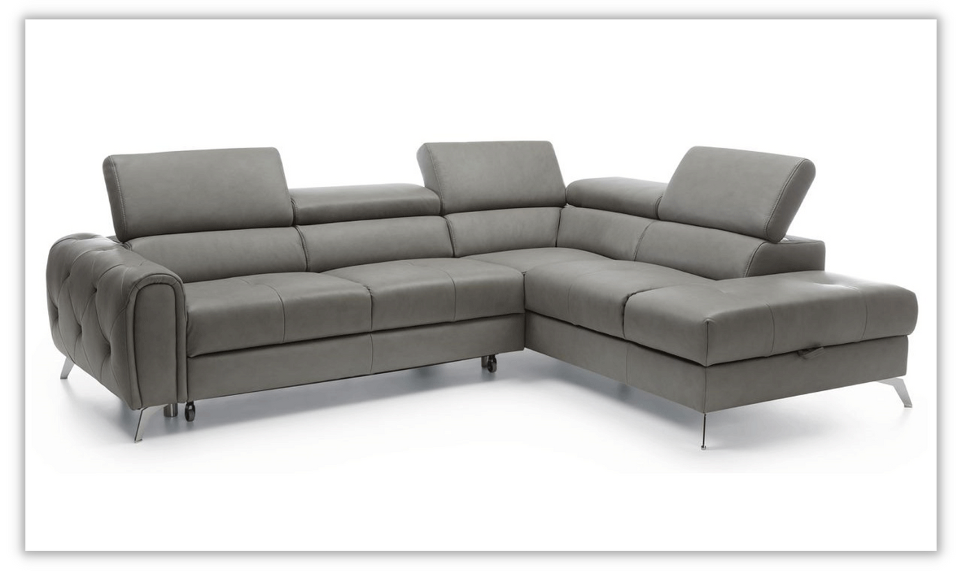 Camelia Sectional with Bed and Storage