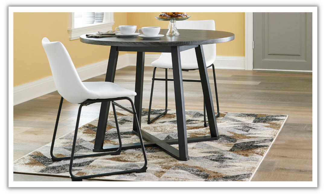 Centiar Round Dining Room Table-Leahyco