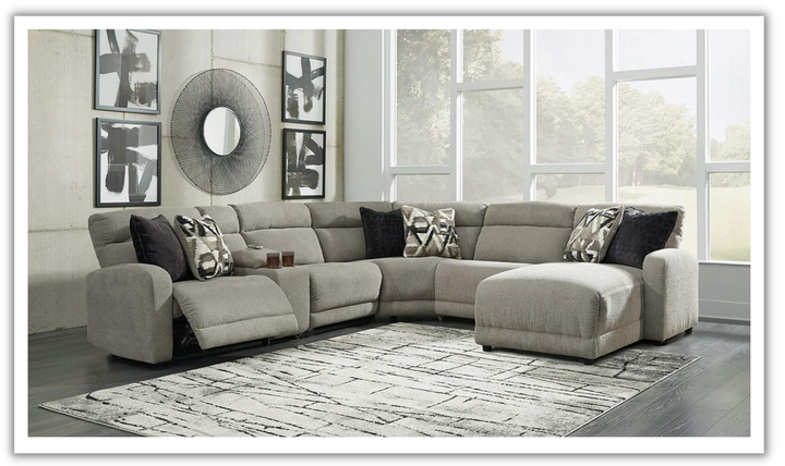 Colleyville 6-Piece Power Reclining Sectional with Chaise