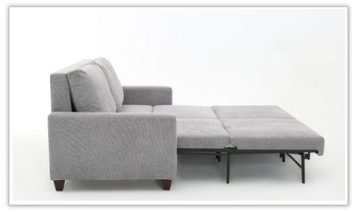 Cuddle Queen Fabric Sleeper Sofa with Nest Function