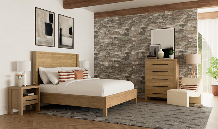 Davie Wooden Bed