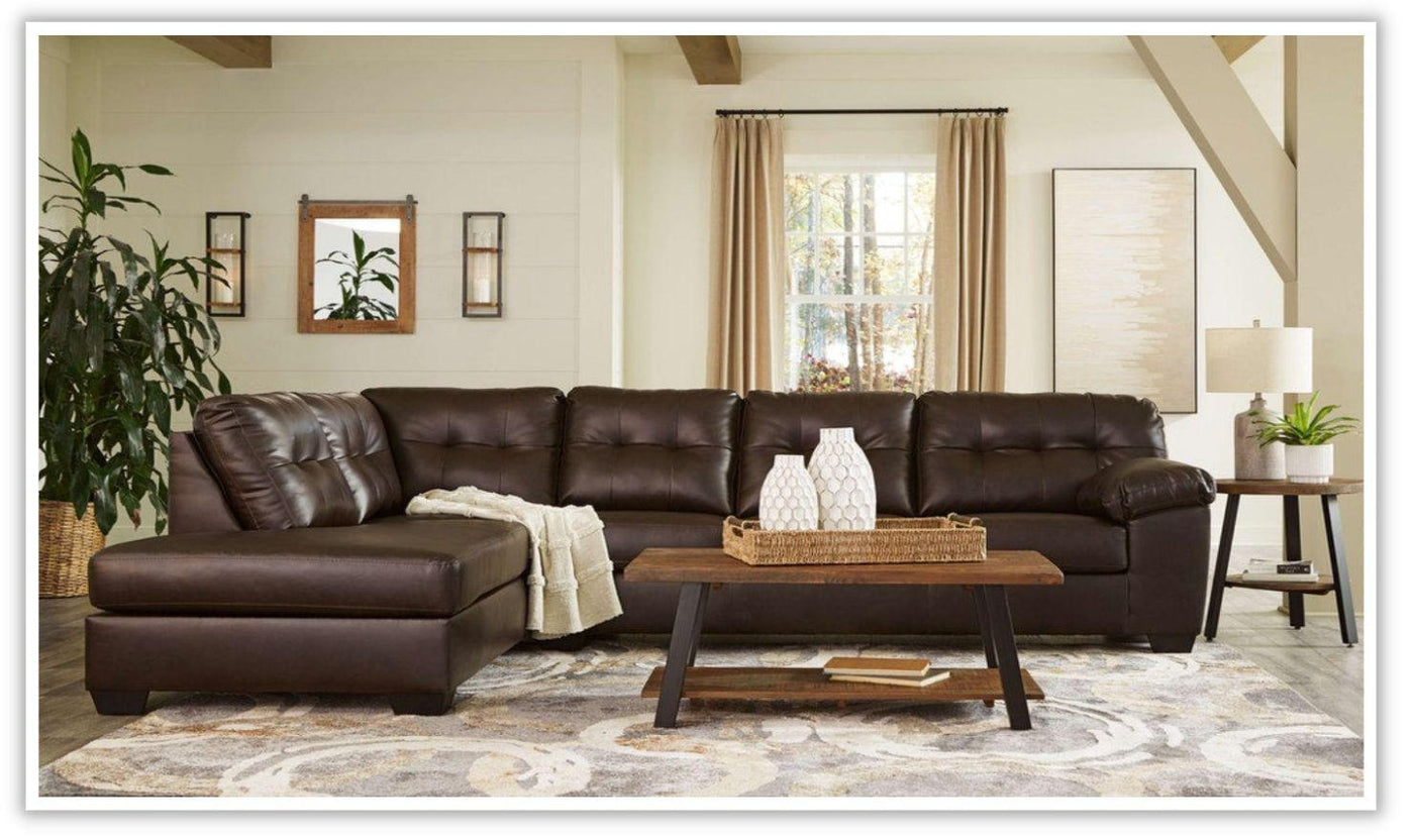 Donlen 2-piece Sectional Sofa with Chaise