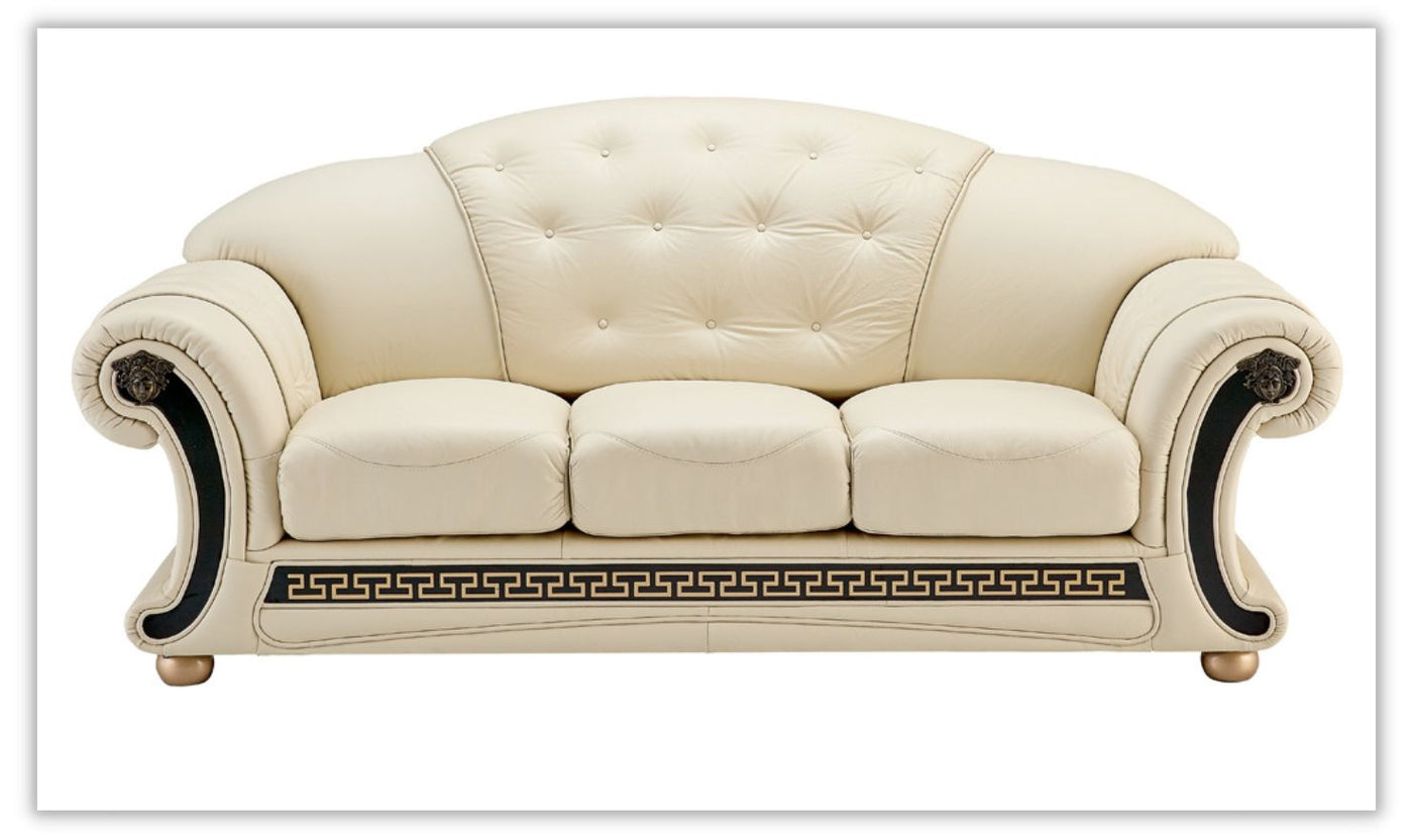 Apolo Living Room Set with Tufted Seats