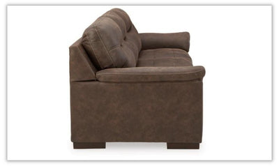 Maderla Leather Loveseat