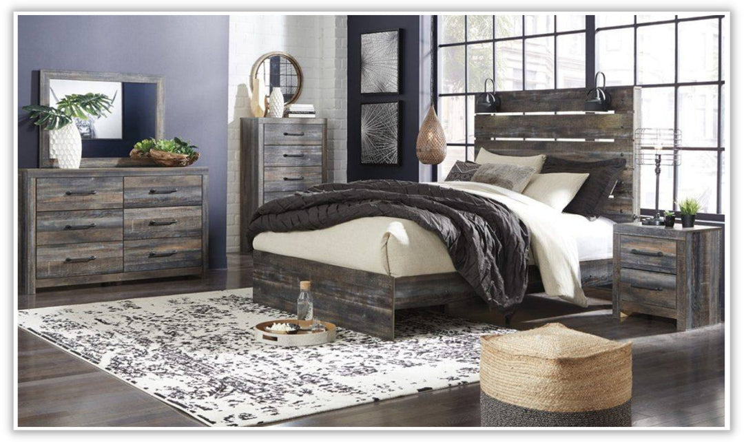 Drystan Bedroom Set-Bedroom Sets-Leahyco