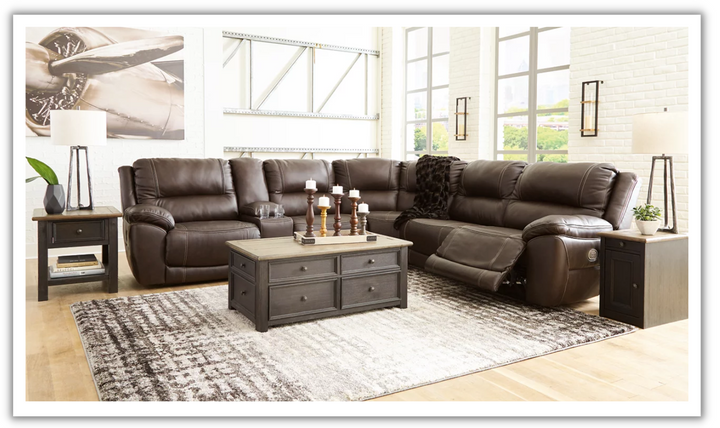 Dunleith 6-Piece Power Reclining Sectional