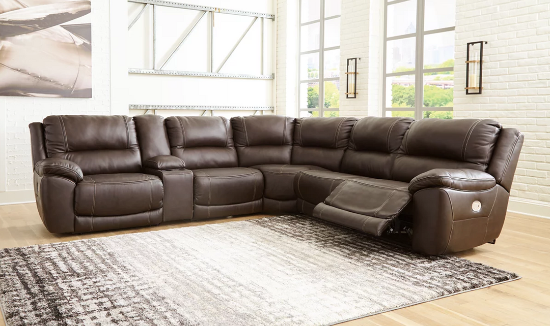 Dunleith 6-Piece Power Reclining Sectional