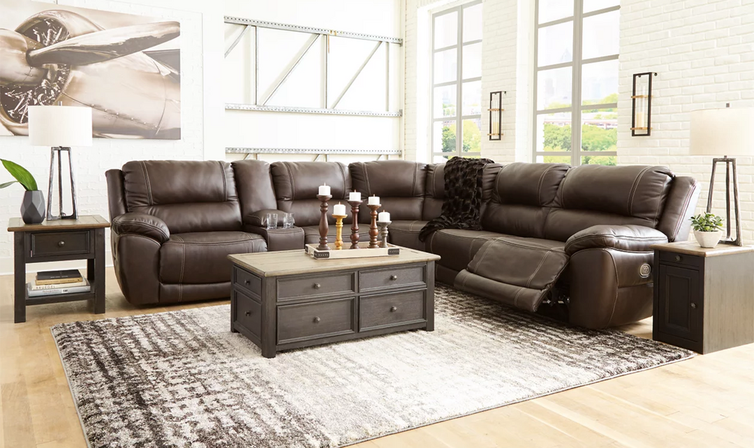 Dunleith 6-Piece Power Reclining Sectional