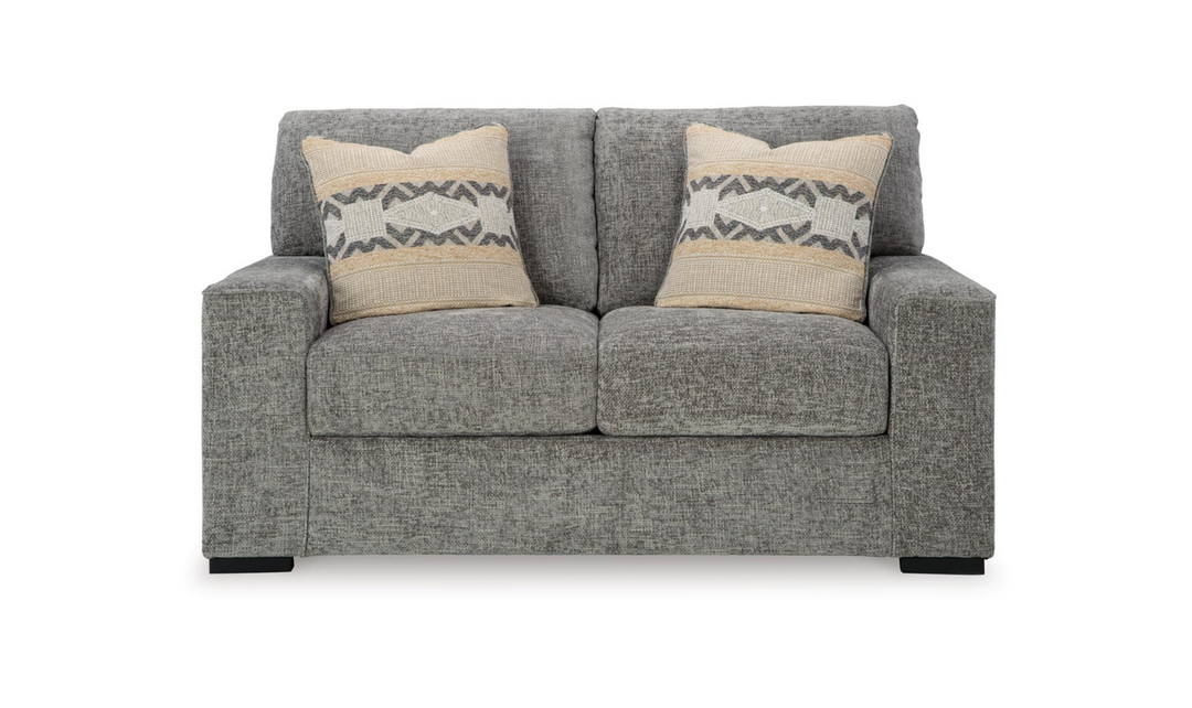 Dunmor Living Room Set In Graphite