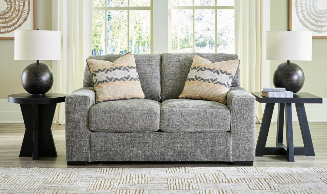 Dunmor Loveseat In Graphite