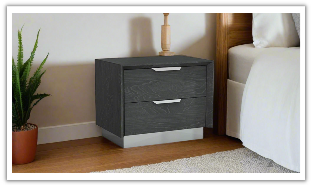 Leahyco Italia Monte Leone Two Drawers Nightstand- Leahyco