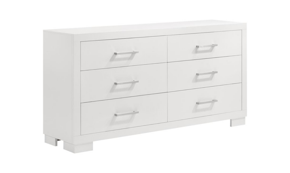 Coaster Furniture Jessica 6-Drawers Dresser in White-Leahyco