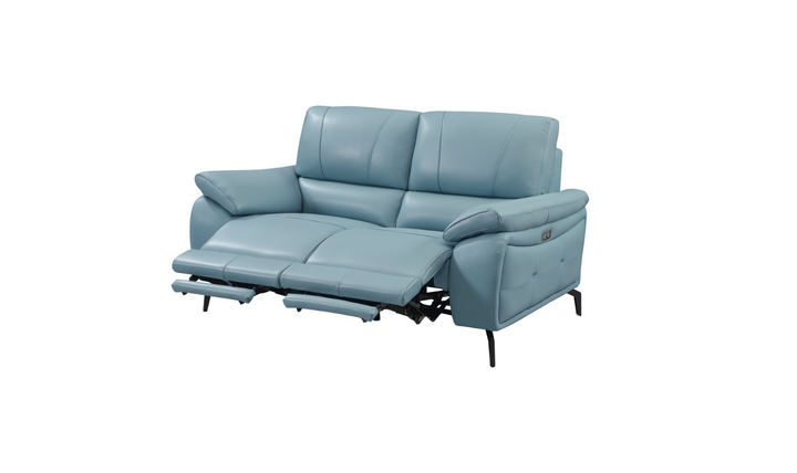 ESF Italia Jake Leather Electric Recliner Living Room Set