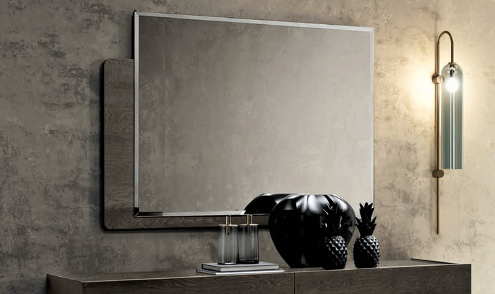 ESF Italia Nabucco Mirror In Silver Finish- Leahyco