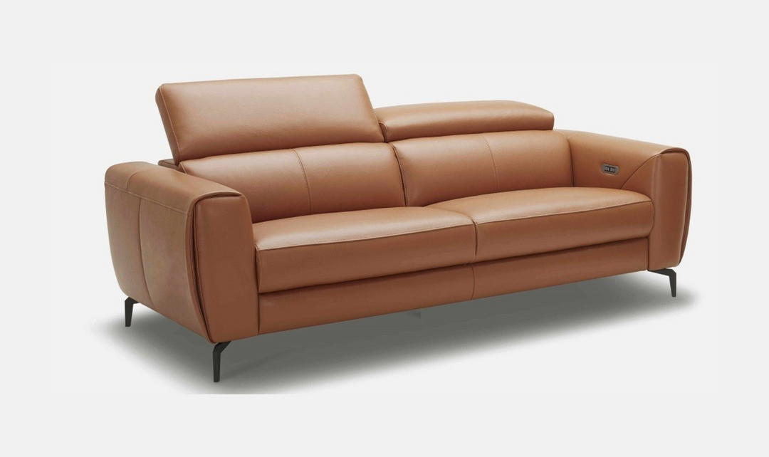 Leahyco Italia Azur 2-seater Leather Power Motion Reclining Sofa