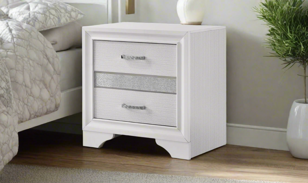 Coaster Furniture Miranda 2-Drawers Nightstand- Leahyco