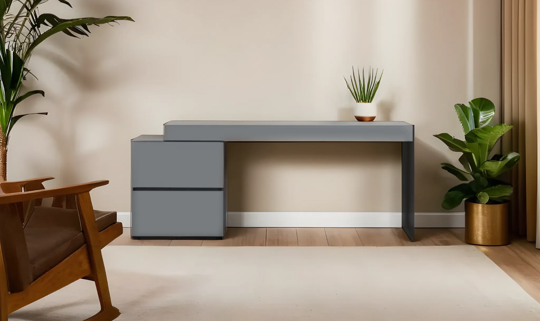 Tango Modern 2 Drawer Office Desk-Leahyco