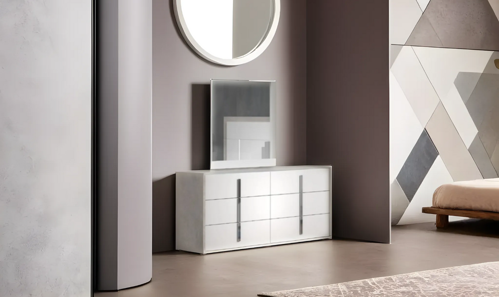 Leahyco Italia Abanico Premium Rectangle Mirror-Leahyco