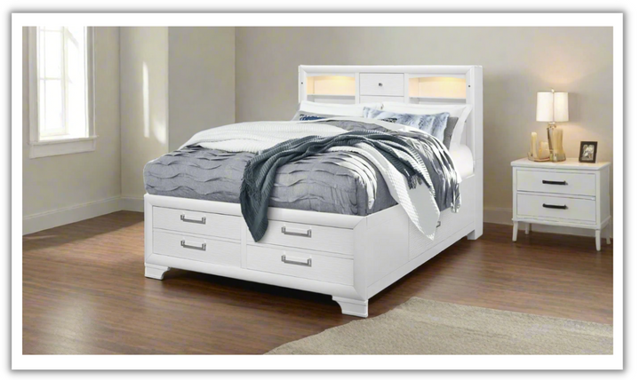 Jordyn Platform Bed with Storage-Leahyco furniture