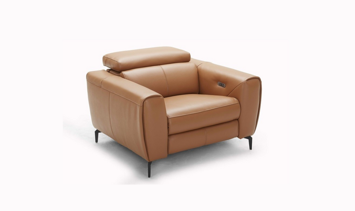 Lorenzo Premium Italian Leather Motion Recliner Chair- Leahyco