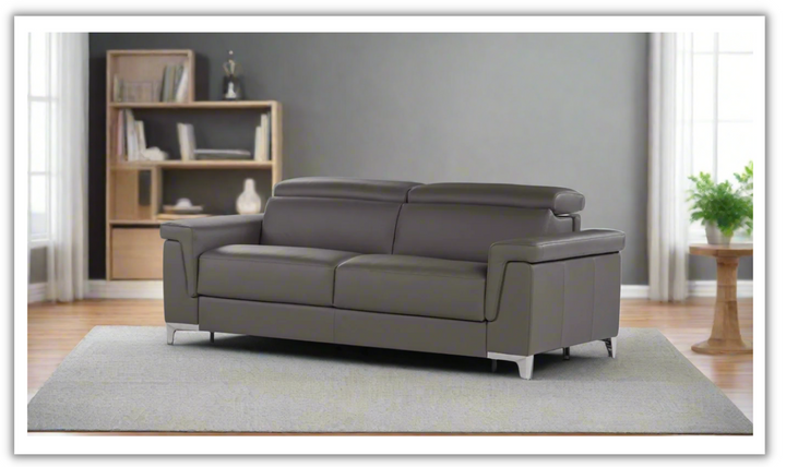 Eclettico Queen Sofa Sleeper With Memory Foam Mattress- Leahyco