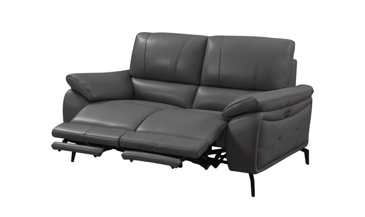 ESF Italia Jake Leather Electric Recliner Living Room Set