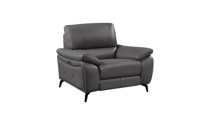 ESF Italia Jake Leather Electric Recliner Living Room Set