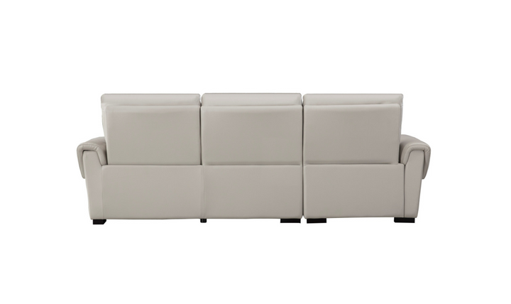 Beverly Hills Maria 3 Seater Leather Electric Recliner Sectional Sofa