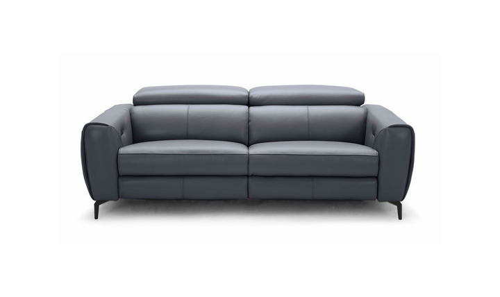 Lorenzo Reclining Premium Italian Leather Motion Sofa- Leahyco