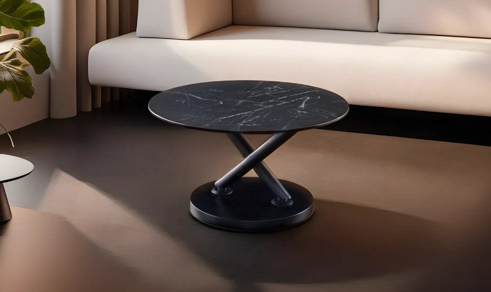 Long Beach Round Coffee Table-Leahyco