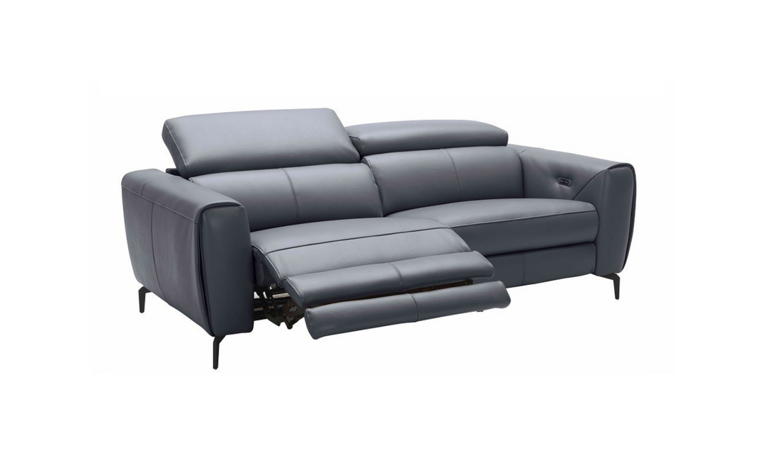 Leahyco Italia Azur 2-seater Leather Power Motion Reclining Sofa