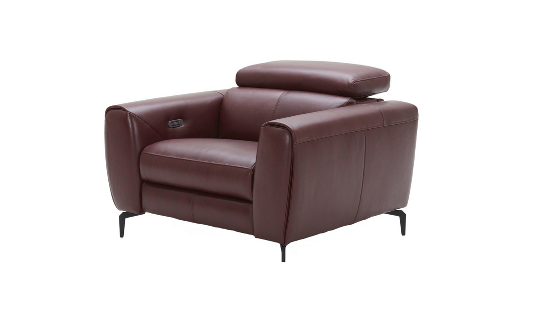 Leahyco Italia Azur Reclining Leather Motion Living Room Set