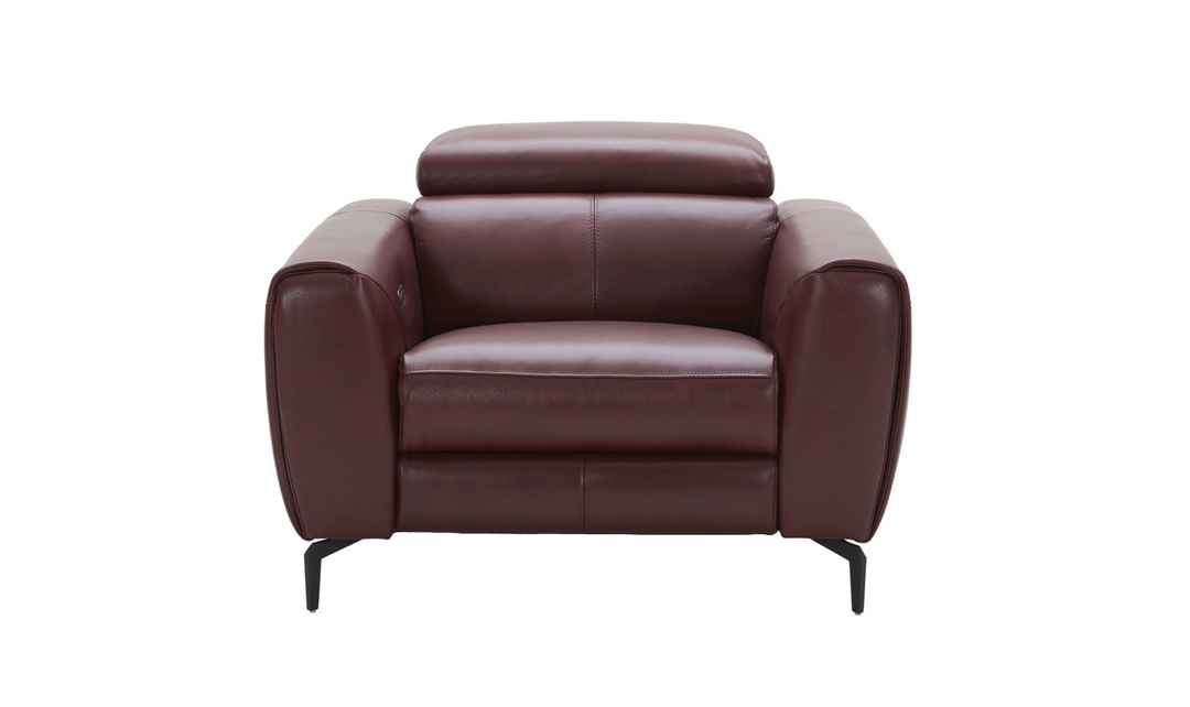 Lorenzo Premium Italian Leather Motion Recliner Chair- Leahyco