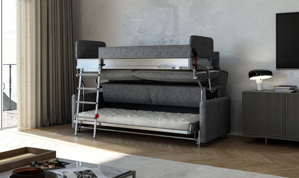 Luonto Elevate Bunk Bed Sleeper Sofa-Leahyco